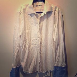 Robert Graham white button down